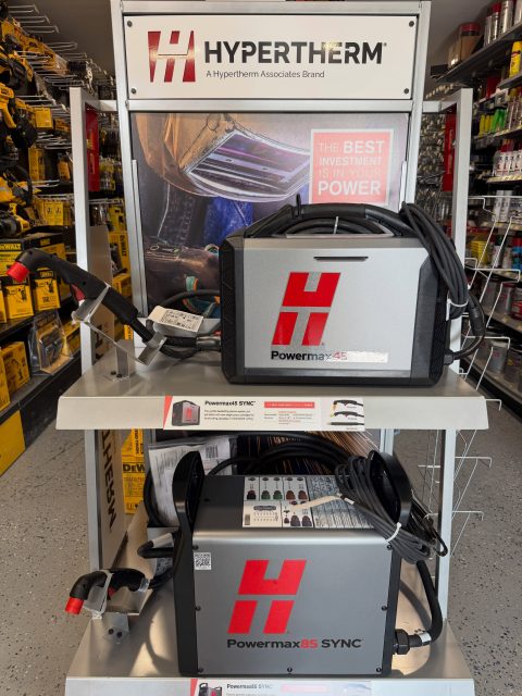HYPERTHERM IS NOW AT CV INDUSTRIAL AT BOTH LOCATIONS!!!

We’re proud to announce that CV Industrial & Welding Supply is now an Authorized Hypertherm Distributor!

- Cutting technology.
- Professional quality.
- Now available at CV Industrial.

More brands. More solutions. More for our customers.

Request a quote today and give us the opportunity to save you money!